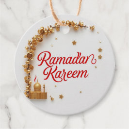 Etiquetas Para Lembrancinhas Adesivo de presente tema Ramadan Kareem para celeb