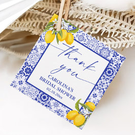 Etiquetas Para Lembrancinhas Agradecimento do Chá de Noiva Italian Lemon Main S