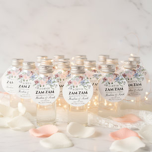 Etiquetas Para Lembrancinhas Água floral zamzam favor de casamento nikah muçulm