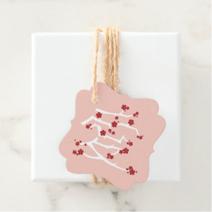 Etiquetas Para Lembrancinhas Ai Chinês Ama Cereja Vermelha Flores Noivado Fav