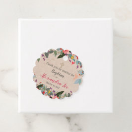 Etiquetas Para Lembrancinhas Alexandra Scalloped Favor Tag