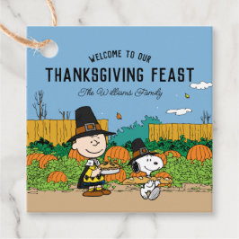 Etiquetas Para Lembrancinhas Amendoins | Charlie Brown Ação de Graças Adicionar