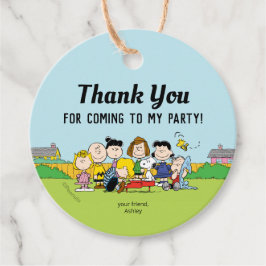 Etiquetas Para Lembrancinhas Amendoins | Charlie Brown e Gang Birthday