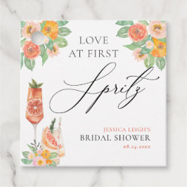 Etiquetas Para Lembrancinhas Amor à Primeira Spritz Brilhante Cocktail Chá de N