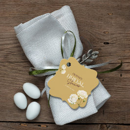 Etiquetas Para Lembrancinhas Amor em Flor no Chá de Noiva da Rosa Branca