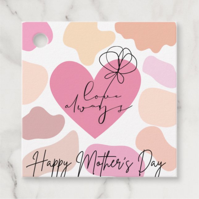 Etiquetas Para Lembrancinhas amor sempre (Frente)