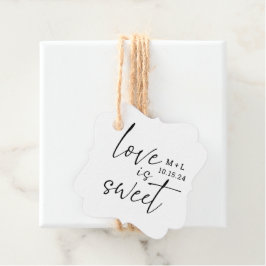 Etiquetas Para Lembrancinhas Amor simples é casamento caligrafia doce