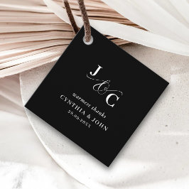 Etiquetas Para Lembrancinhas Ampersand Monograma Agradecimento de Casamento