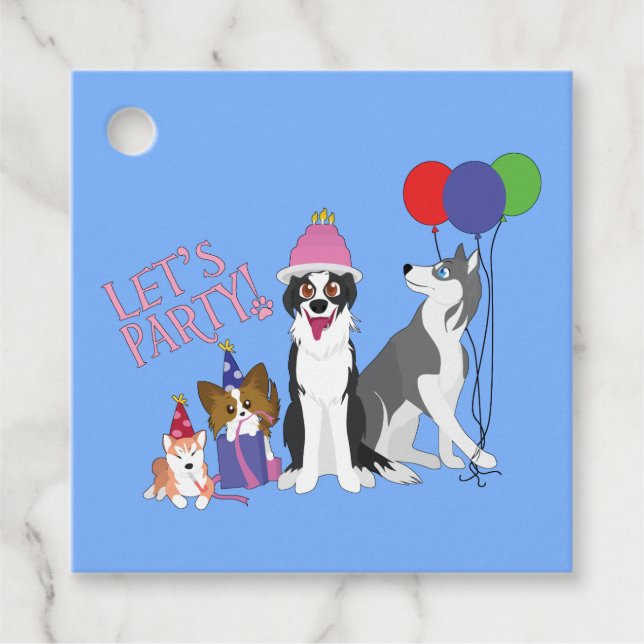 Etiquetas Para Lembrancinhas Animais de festa (Frente)