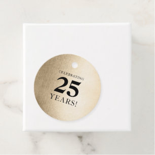 Etiquetas Para Lembrancinhas ANIVERSÁRIO CORPORATIVO na moda negócio ouro negro