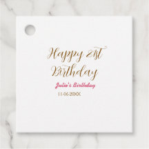 aniversário de 21 anos nome data moderno feliz dou