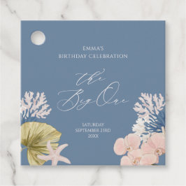Etiquetas Para Lembrancinhas Aniversário de Um Ano do Grande Coastal Beach