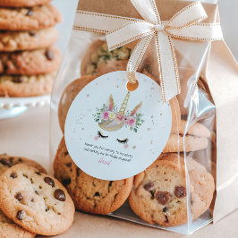 Etiquetas Para Lembrancinhas Aniversário do Corpo de Unicórnio Magnético