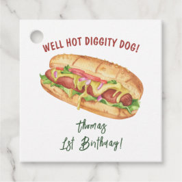 Etiquetas Para Lembrancinhas Aniversário Infantil Cachorro Quente Aquarela