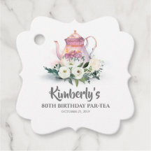 Aniversário Par-Tea Floral Teapot
