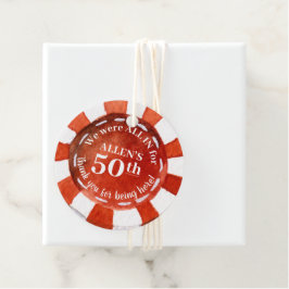 Etiquetas Para Lembrancinhas Aniversário Poker Chip Obrigado