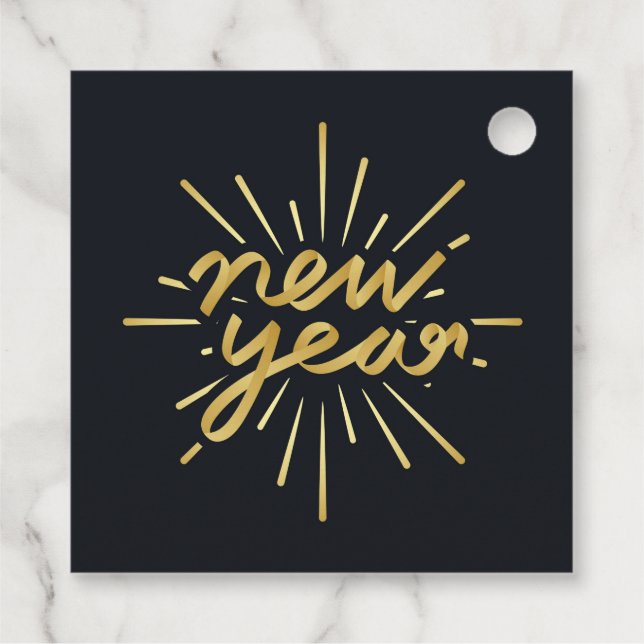 Etiquetas Para Lembrancinhas Ano Novo (Verso)