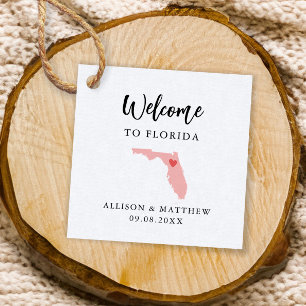 Etiquetas Para Lembrancinhas Any Color Florida Wedding Welcome Bag