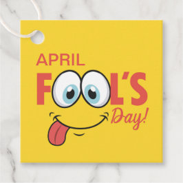 Etiquetas Para Lembrancinhas April Fool's Day Feliz Rosto Engraçado | Feriados