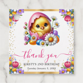 Etiquetas Para Lembrancinhas Aquarela Ovos de Páscoa Flores de Primavera Aniver