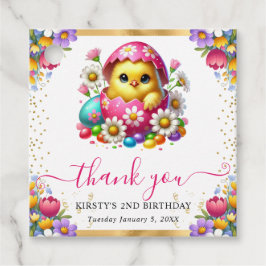 Etiquetas Para Lembrancinhas Aquarela Ovos de Páscoa Flores de Primavera Aniver