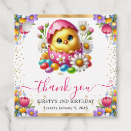 Etiquetas Para Lembrancinhas Aquarela Ovos de Páscoa Flores de Primavera Aniver