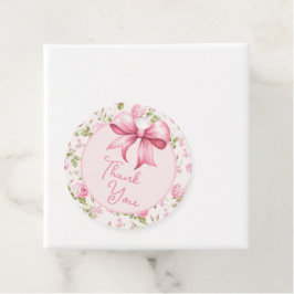Etiquetas Para Lembrancinhas Arco Rosa, Coquette, Obrigado