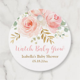 Etiquetas Para Lembrancinhas Assista Baby Grow Succulent Favor Tags, Chá de fra