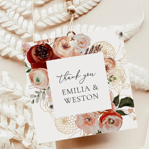 Etiquetas Para Lembrancinhas Autumn Bohemian Wedding Tag Favor