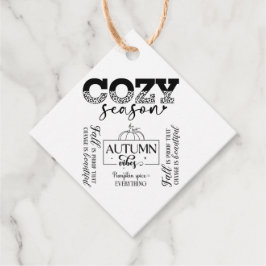 Etiquetas Para Lembrancinhas Autumn Vibes Gift Tags & Gift Enclosures