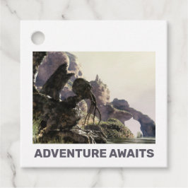 Etiquetas Para Lembrancinhas Aventura Espera. Paisagem de fantasia