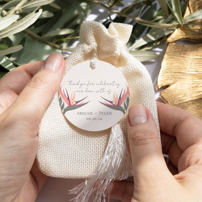 Etiquetas Para Lembrancinhas Aves do Paraíso (Criador carregado)