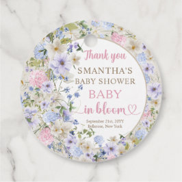 Etiquetas Para Lembrancinhas Azul-claro-claro-rosado-rosado-prateado