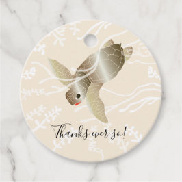 Etiquetas Para Lembrancinhas Azul-tartaruga-do-mar chá de fraldas