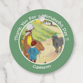 Etiquetas Para Lembrancinhas Baa, Baa, Coleção de Festas de aniversário de Ovin