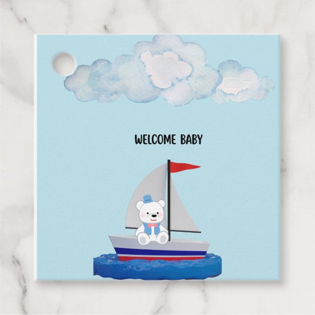 Etiquetas Para Lembrancinhas Babador Personalizado (Frente)
