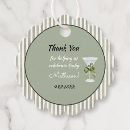 Etiquetas Para Lembrancinhas Baby Martini 'tini-um' 