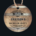 Etiquetas Para Lembrancinhas Bachelor Party Rustic Whiskey<br><div class="desc">Crie as etiquetas do seu próprio partido de solteiro! Personalizado com seu próprio texto. Você pode personalizar ainda mais este design selecionando o link "personalizar mais",  se desejar.</div>