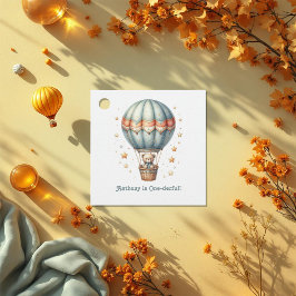 Etiquetas Para Lembrancinhas Balão de Ar Quente Maravilhoso