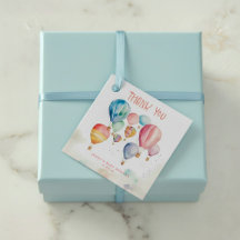 Balões de ar quente voadores de água obrigado você