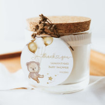 Balões do Urso de Teddy Stars Chá de fraldas Boho