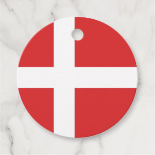 Etiquetas Para Lembrancinhas Bandeira da Dinamarca