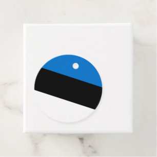 Etiquetas Para Lembrancinhas Bandeira da Estônia