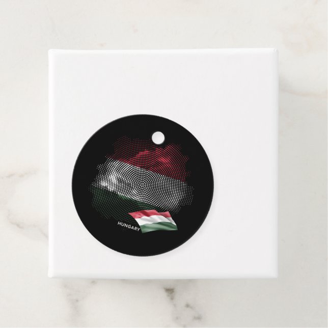Etiquetas Para Lembrancinhas bandeira da Hungria (In Situ)