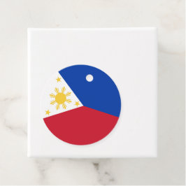 Etiquetas Para Lembrancinhas Bandeira das Filipinas