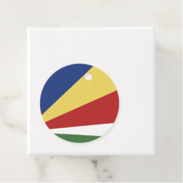 Etiquetas Para Lembrancinhas Bandeira das Seychelles