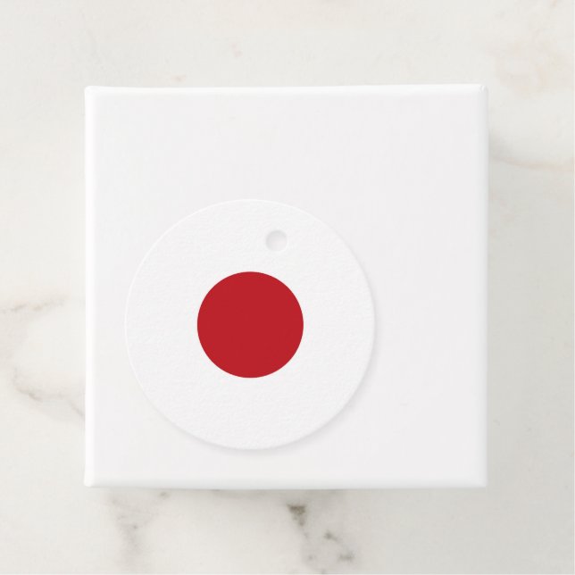 Etiquetas Para Lembrancinhas Bandeira do Japão (In Situ)