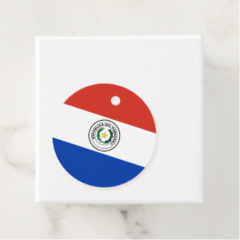 Etiquetas Para Lembrancinhas bandeira do Paraguai
