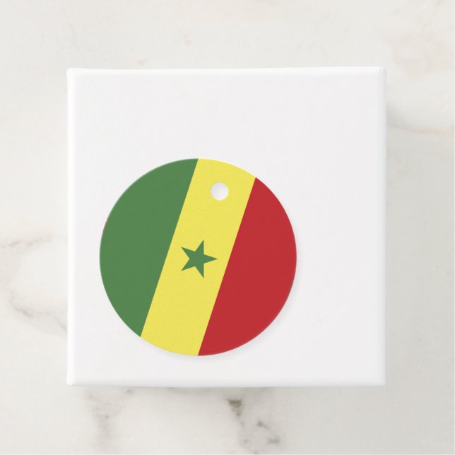 Etiquetas Para Lembrancinhas Bandeira do Senegal (In Situ)