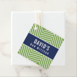 Etiquetas Para Lembrancinhas BAR MITZVAH — marinho geométrico simples e moderno<br><div class="desc">pelo kat massard >> https://linktr.ee/simplysweetpaperie <<< Uma etiqueta personalizada simples é perfeita para as etiquetas favoritas do seu evento especial.</div>